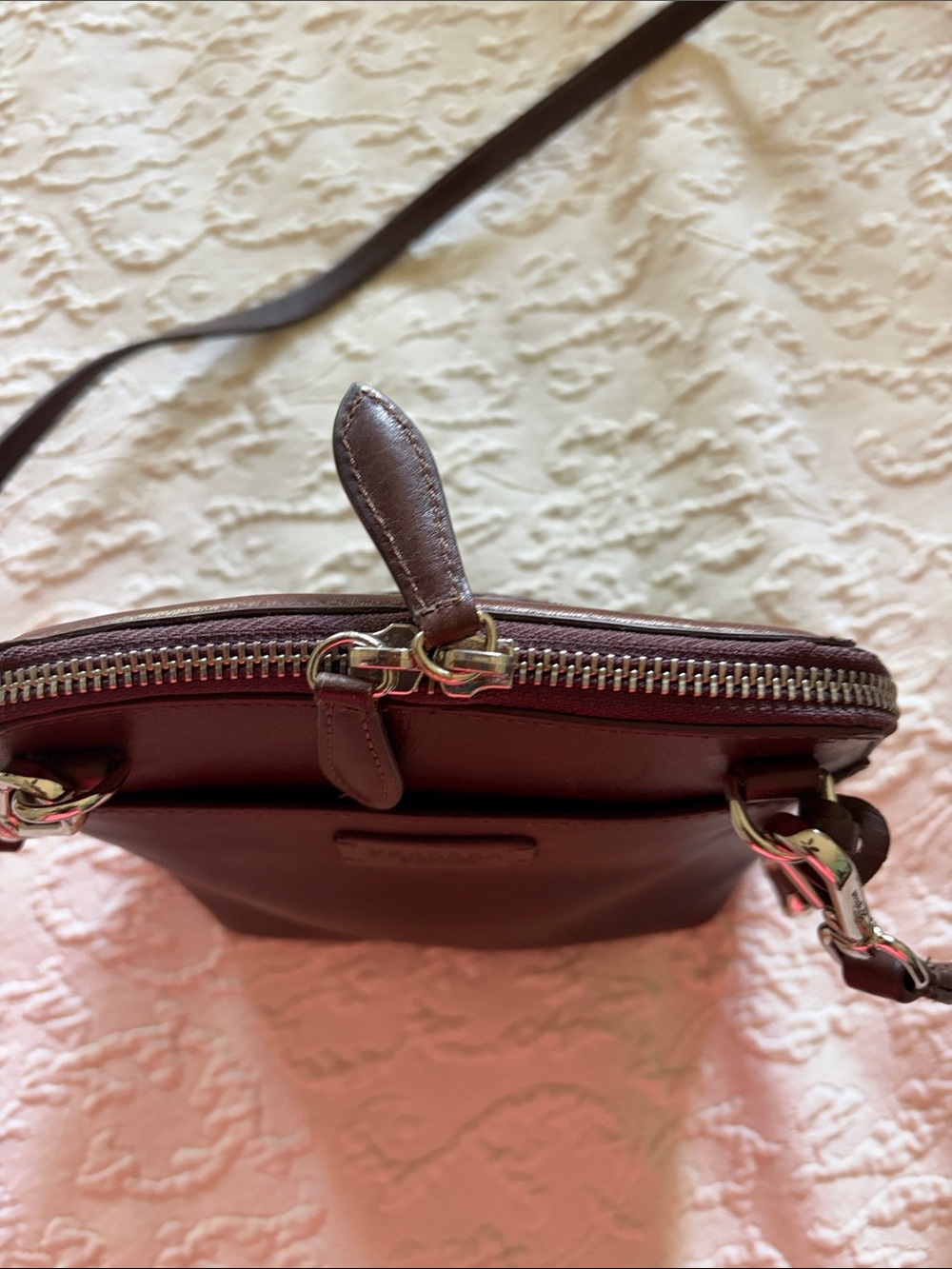 NWOT BRIGHTON Ferrara Leather Crossbody Bag - Picture 7 of 12